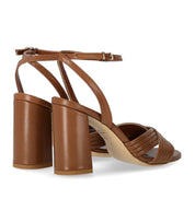 NCUB LIGHT BROWN HEELED SANDAL