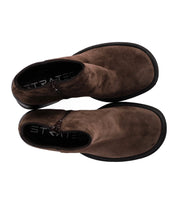STRATEGIA HOMBRE BROWN HEELED ANKLE BOOT