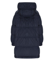 PIUMINO REVERSIBILE CON CAPPUCCIO ANFORA BLU MAX MARA WEEKEND