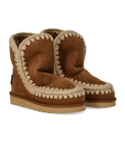 MOU ESKIMO GLITTER LOGO COGNAC BOOT