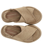 PALOMA BARCELÓ BASIMA BEIGE PLATFORM SANDAL