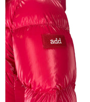 ADD WET NYLON SUPER NOVA HOODED DOWN JACKET