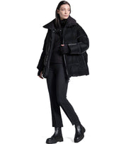 DUNO GLOSSY BLACK DOWN JACKET