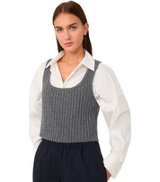 TOP ZURCA GRIGIO ANTRACITE MAX MARA WEEKEND