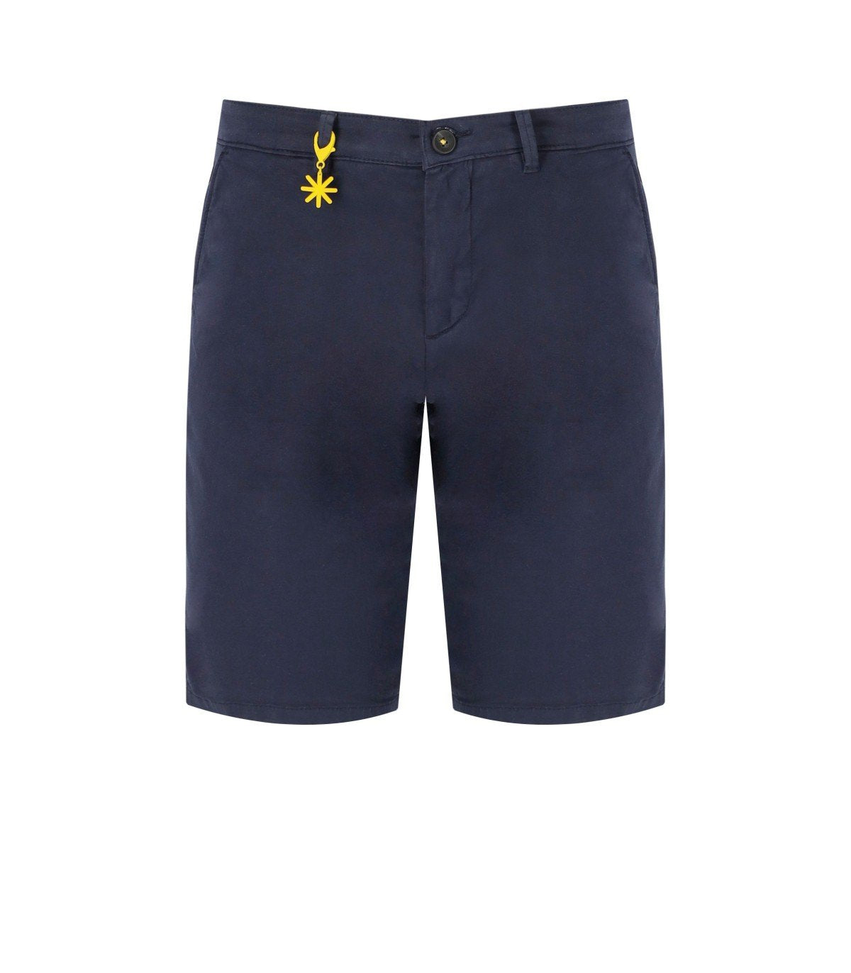 MANUEL RITZ BLUE CHINO BERMUDA SHORTS