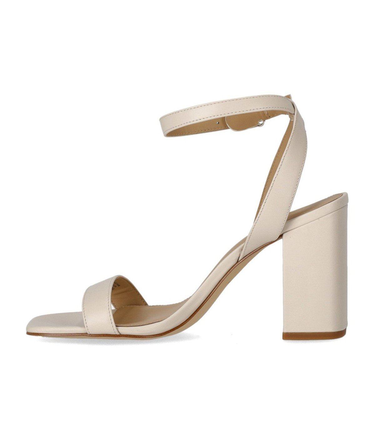 MICHAEL KORS MERRIAM CREAM HEELED SANDAL