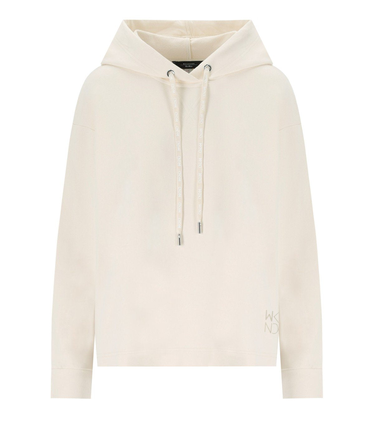MAX MARA WEEKEND MIRKO IVORY HOODIE