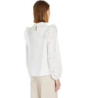 MAX MARA WEEKEND TADDEO WHITE BLOUSE