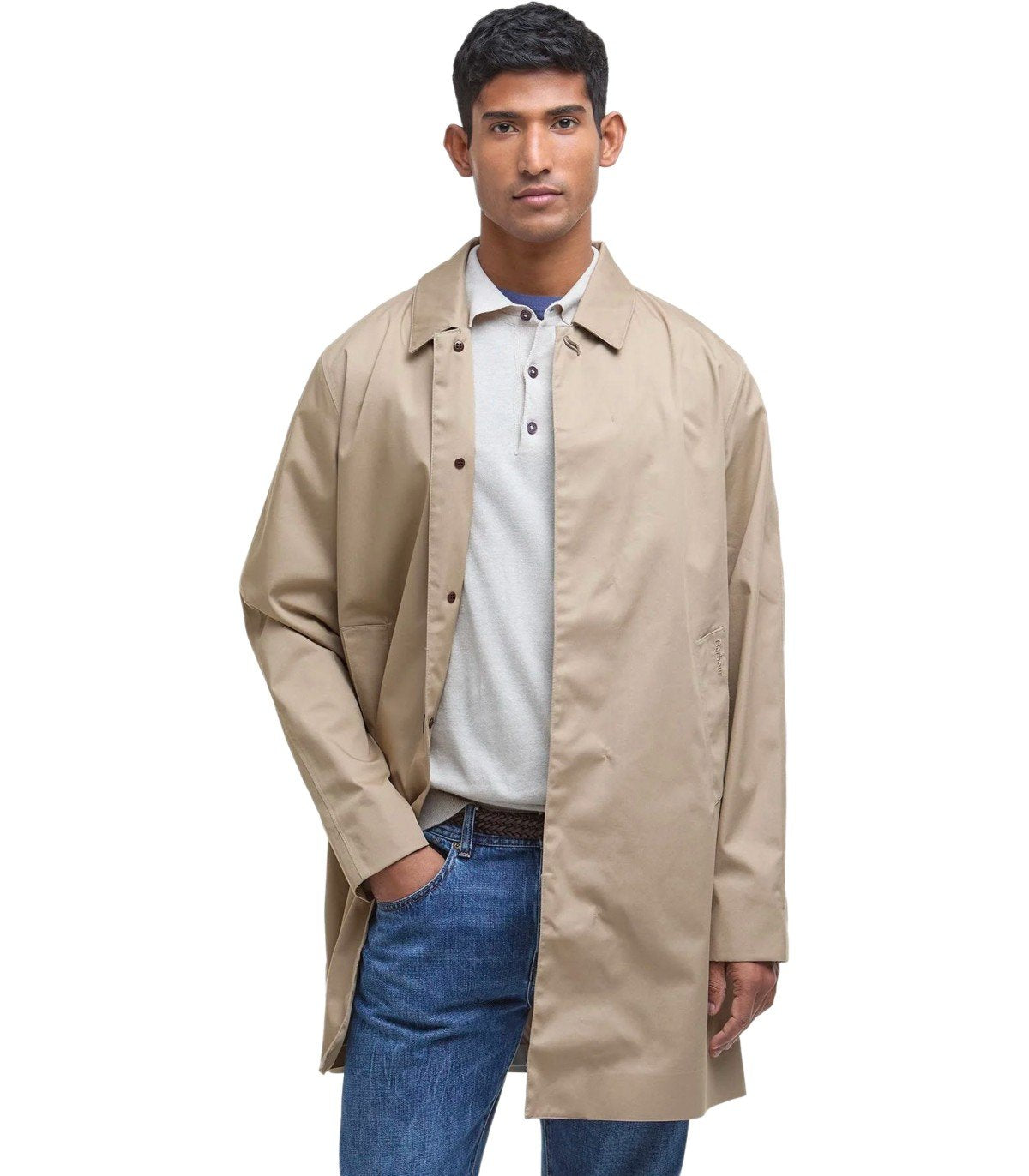 BARBOUR ROKIG WASHED STONE JACKET