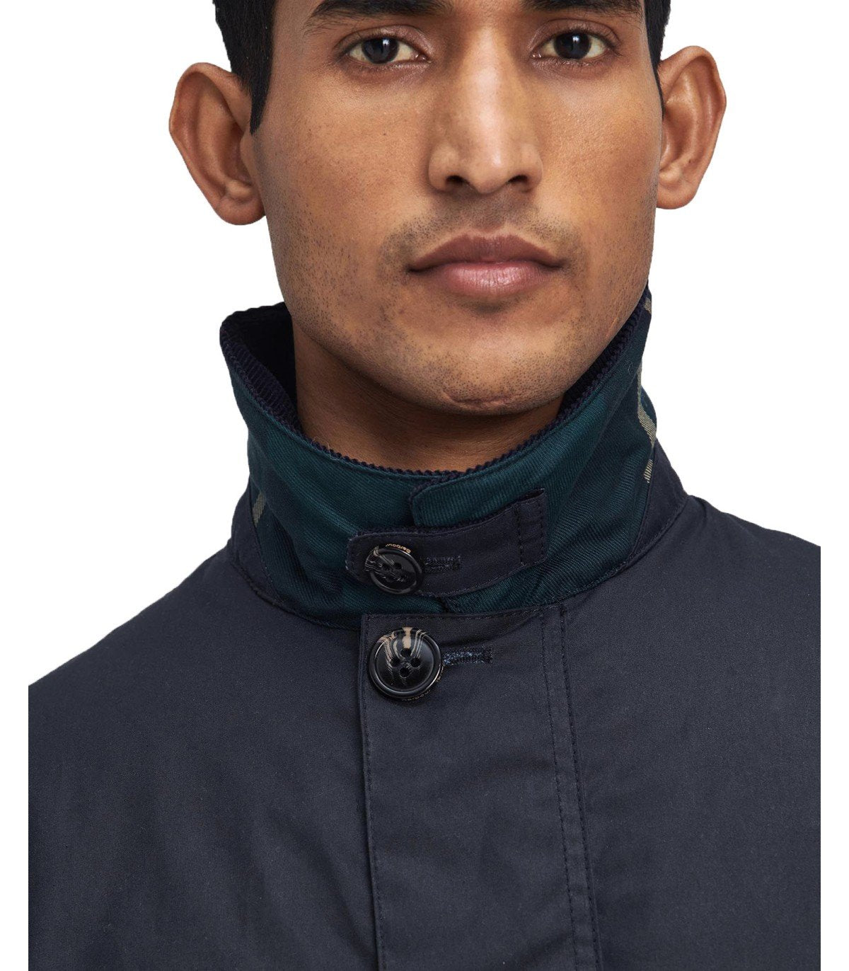 BARBOUR MAC NAVY BLUE JACKET