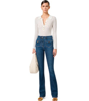 JEANS WITH BOW DETAIL ELISABETTA FRANCHI