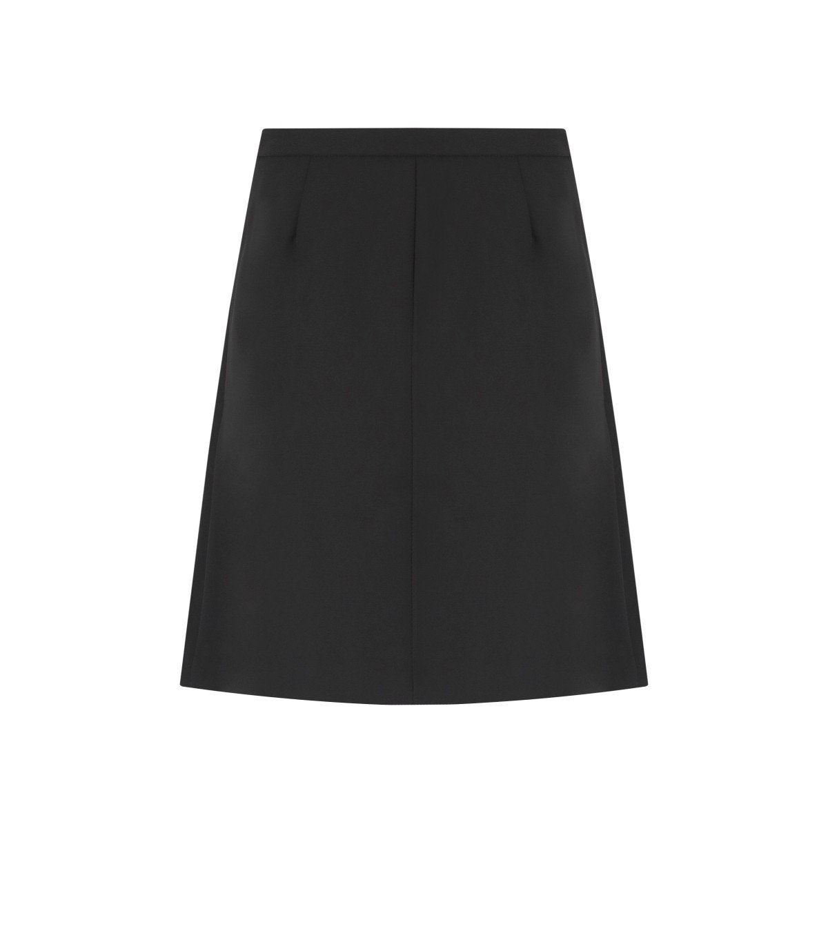 GANNI TWILL BLACK MINI SKIRT