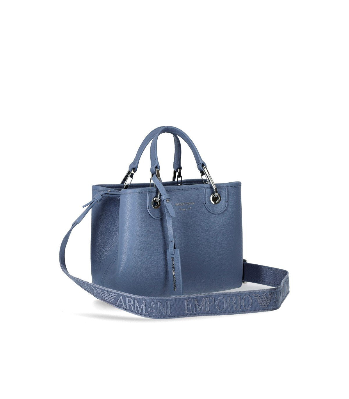 EMPORIO ARMANI MYEA ASFALTO TERRA SMALL SHOPPING BAG