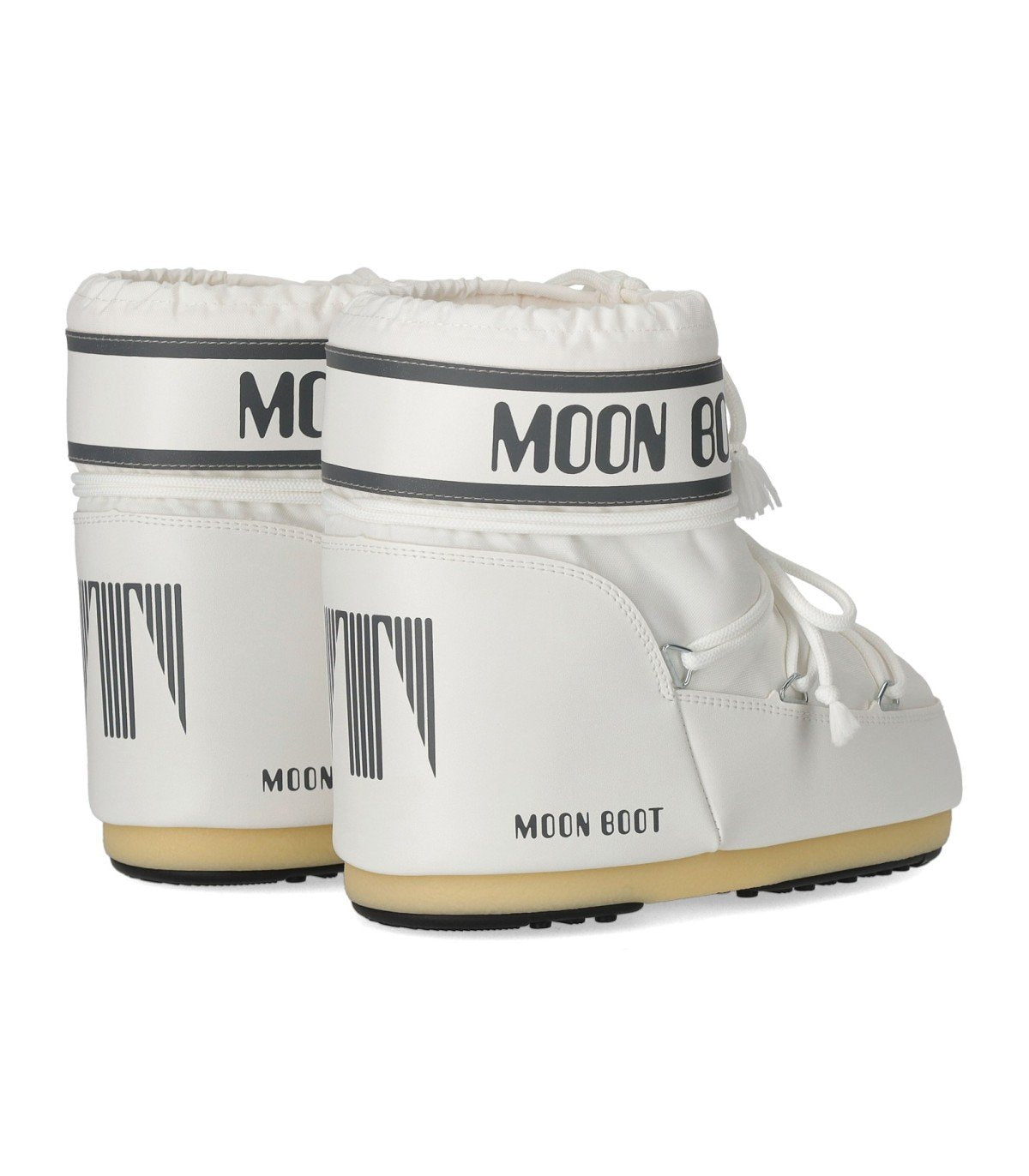 MOON BOOT ICON LOW NYLON WHITE SNOW BOOT