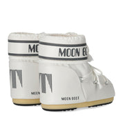 MOON BOOT ICON LOW NYLON WHITE SNOW BOOT