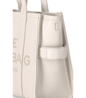 MARC JACOBS THE LEATHER MEDIUM TOTE COTTON HANDBAG