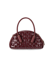 THEMOIRè SELENE NAPLAK POMEGRANATE HANDBAG
