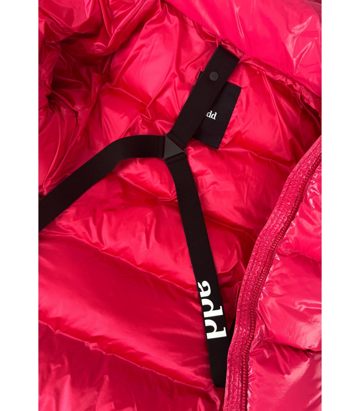 ADD WET NYLON SUPER NOVA HOODED DOWN JACKET