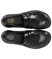 MOCASSINO RINGO NERO ASH