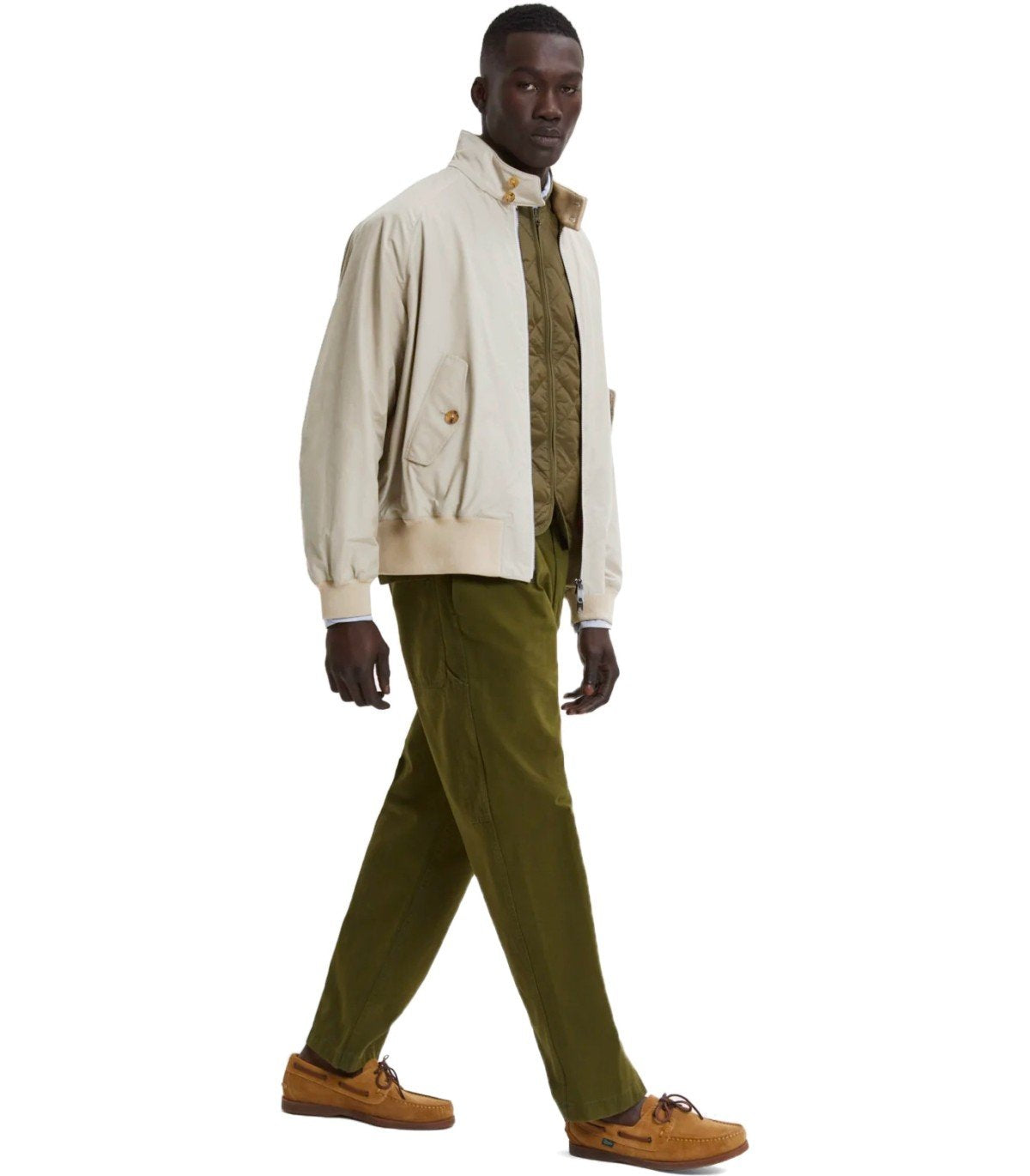 BOMBER G9 HARRINGTON MIST BARACUTA