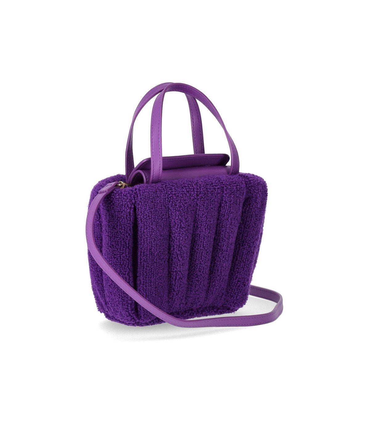 BORSA A MANO ARIA CORAL SPONGE VIOLA THEMOIRè
