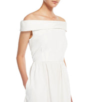 MAX MARA WEEKEND PROSIT WHITE DRESS