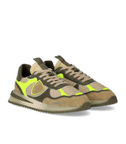 PHILIPPE MODEL OLYMPIQUE NEON MILITARY GREEN SNEAKER