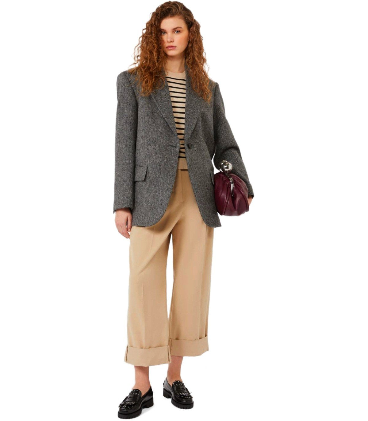 BLAZER MONOPETTO TRONTO GRIGIO MAX MARA WEEKEND