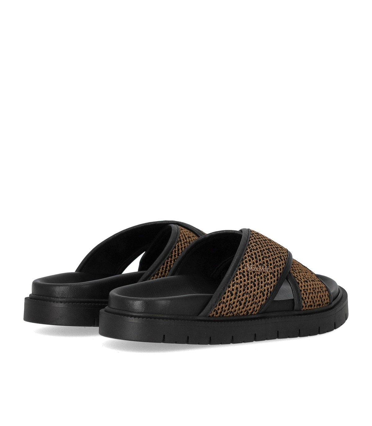 MAX MARA BEACHWEAR PARTY BROWN SANDAL