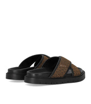 MAX MARA BEACHWEAR PARTY BROWN SANDAL