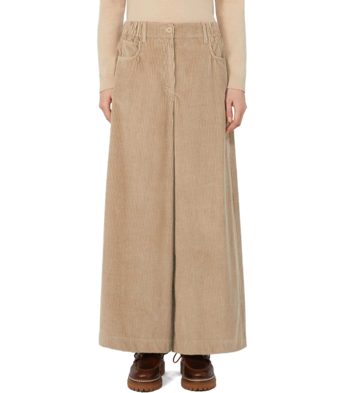 PANTALONE URSOLA SABBIA MAX MARA WEEKEND