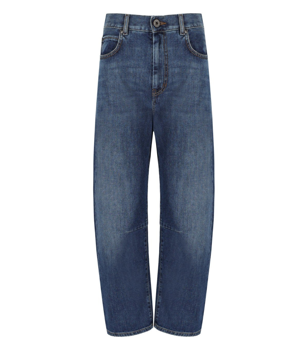 MAX MARA WEEKEND CAPRILE BLUE BARREL JEANS – FerrarisBoutique
