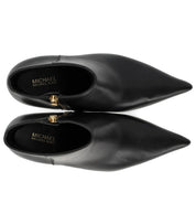 MICHAEL KORS LUNA BLACK HEELED ANKLE BOOT