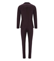 MANUEL RITZ BURGUNDY SUIT