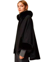 TWINSET BLACK CAPE
