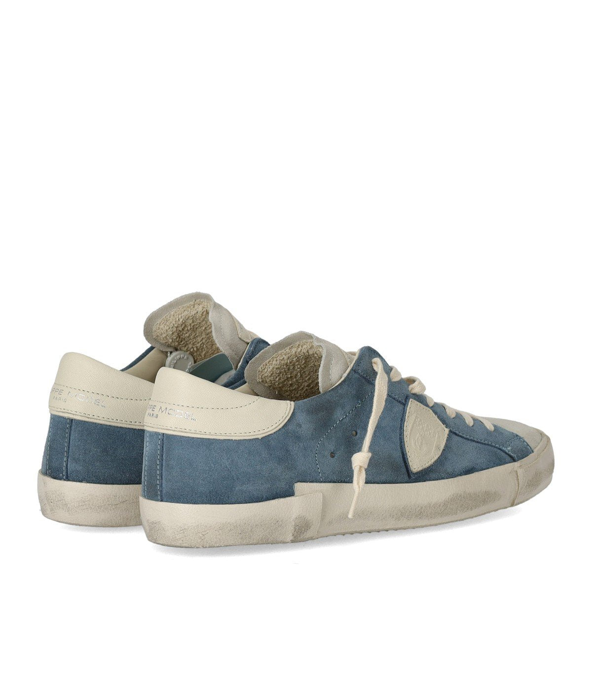 PHILIPPE MODEL PRSX DAIM BLUE CREAM SNEAKER
