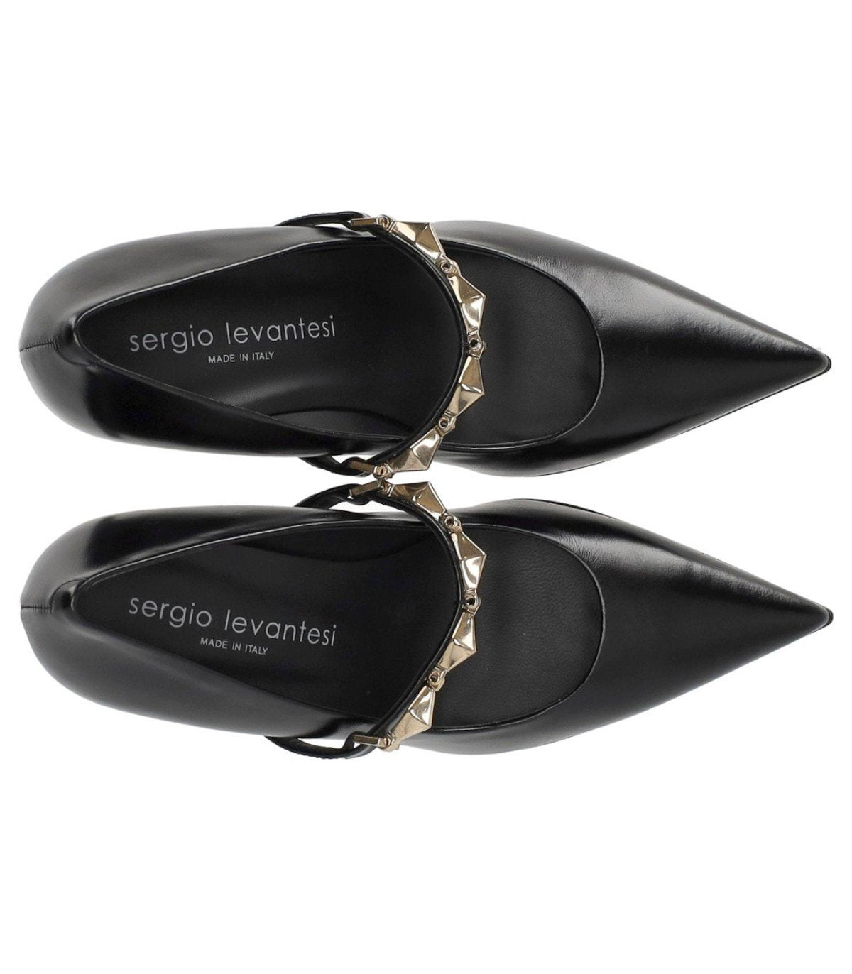 ZAPATO DE TACÓN GRISELDA NEGRO SERGIO LEVANTESI
