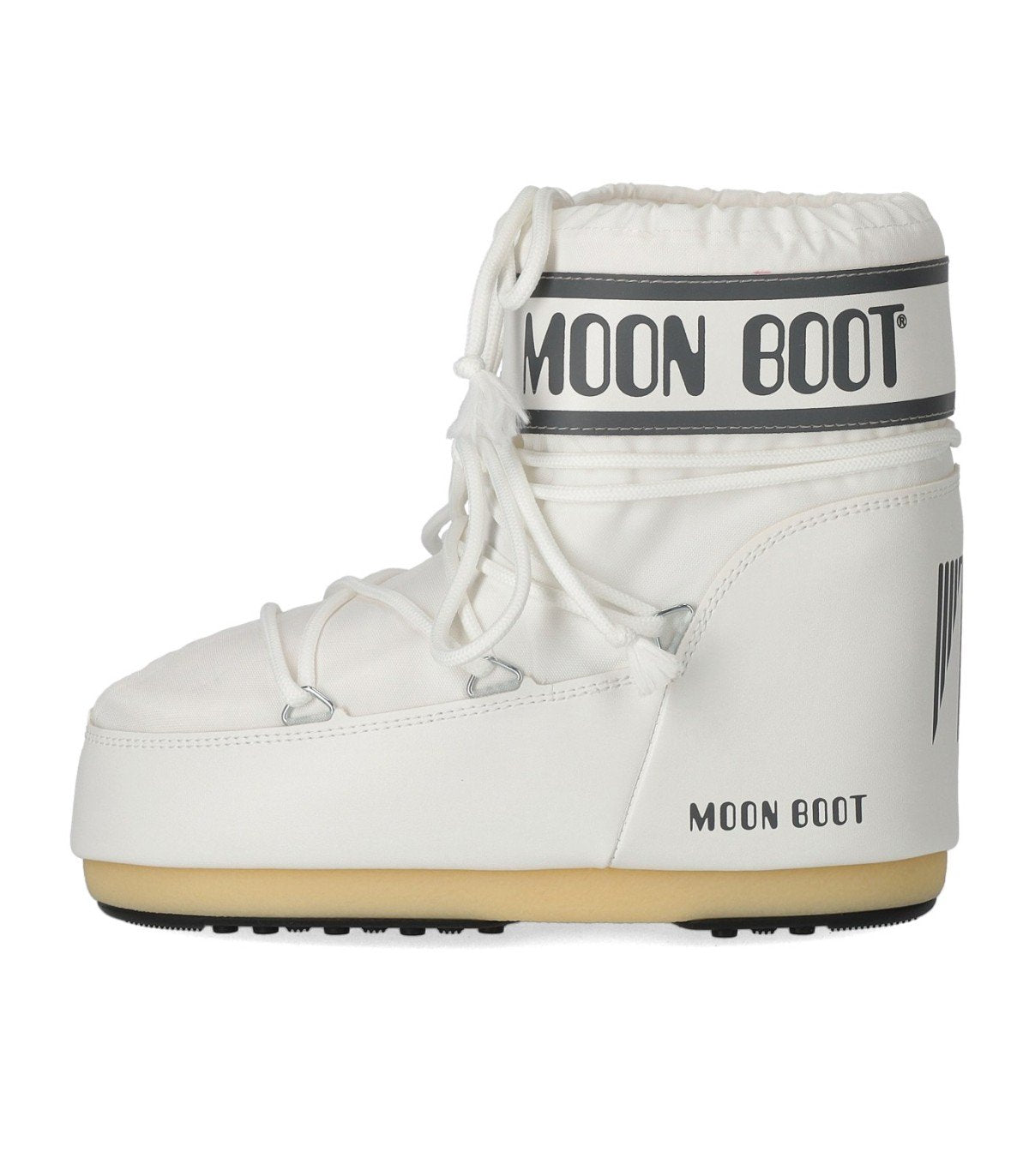 MOON BOOT ICON LOW NYLON WHITE SNOW BOOT
