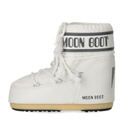 MOON BOOT ICON LOW NYLON WHITE SNOW BOOT