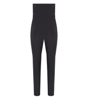 ELISABETTA FRANCHI BLACK BUSTIER JUMPSUIT