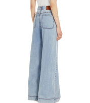 JEANS WIDE LEG VEGA AZZURRO MAX MARA WEEKEND