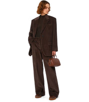 BLAZER MONOPETTO FORMIA CIOCCOLATO MAX MARA WEEKEND