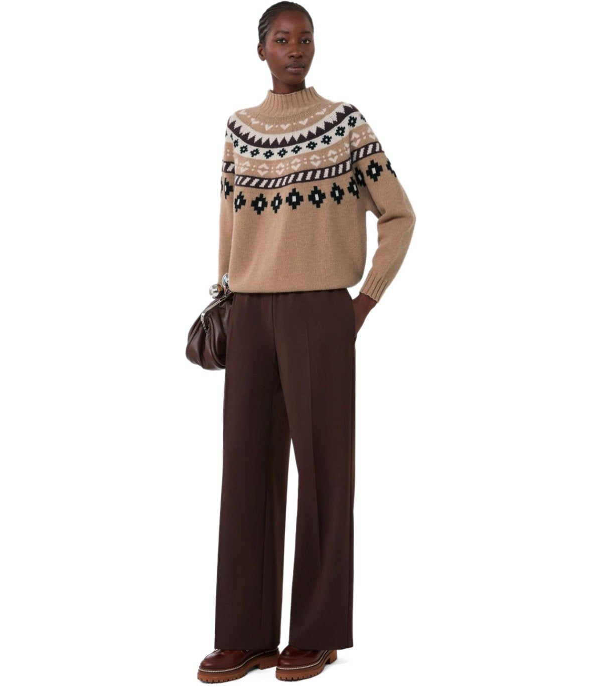 MAGLIONE LUPETTO HARDY CAMMELLO MAX MARA WEEKEND