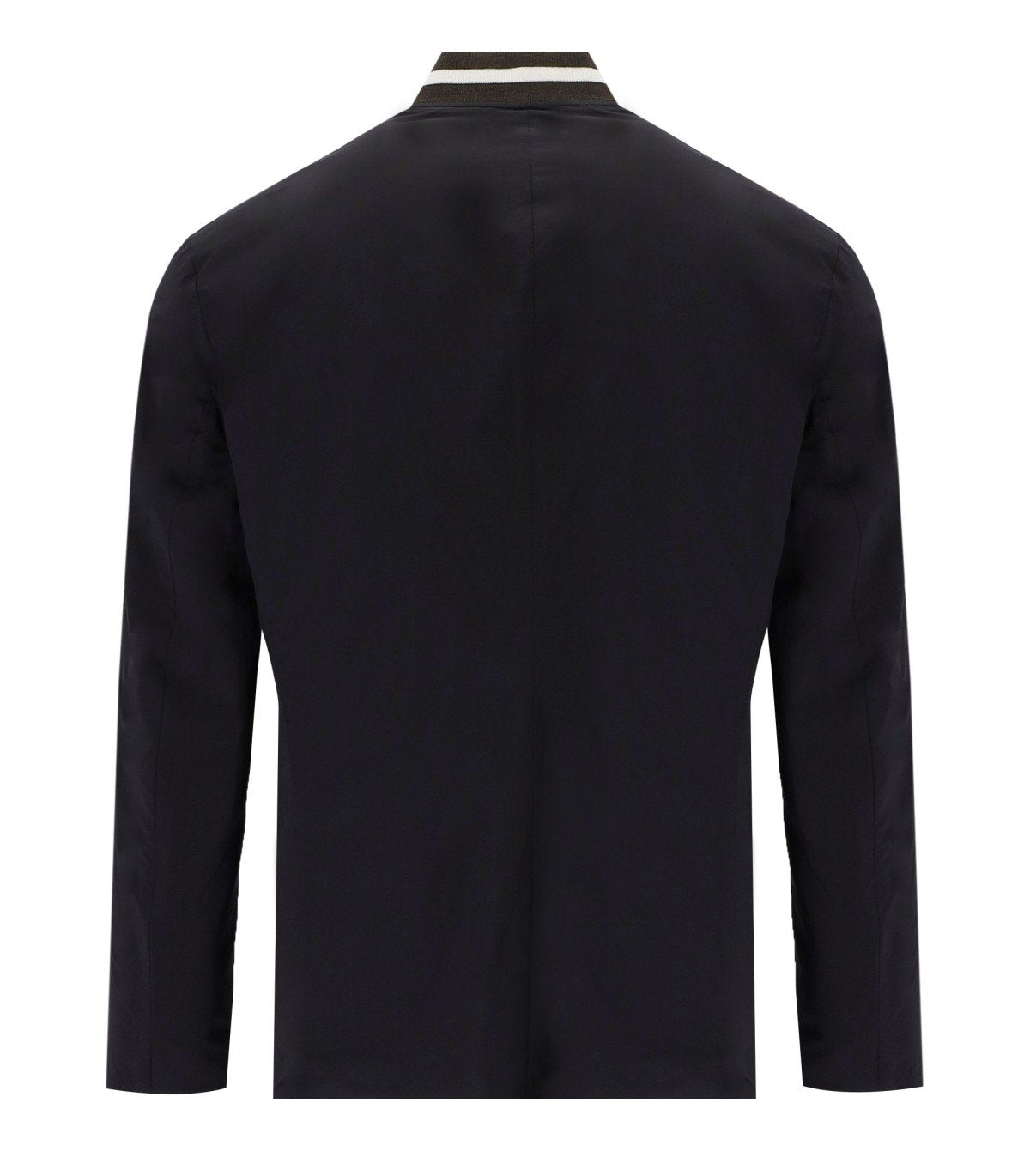 EMPORIO ARMANI BRUIN BLAUW OMKEERBAAR JAS