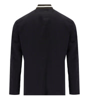 EMPORIO ARMANI BRUIN BLAUW OMKEERBAAR JAS