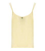 TOP SATIN VANILLA TWINSET