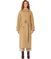 CAPPOTTO CON CINTURA CADINE CAMMELLO MAX MARA WEEKEND