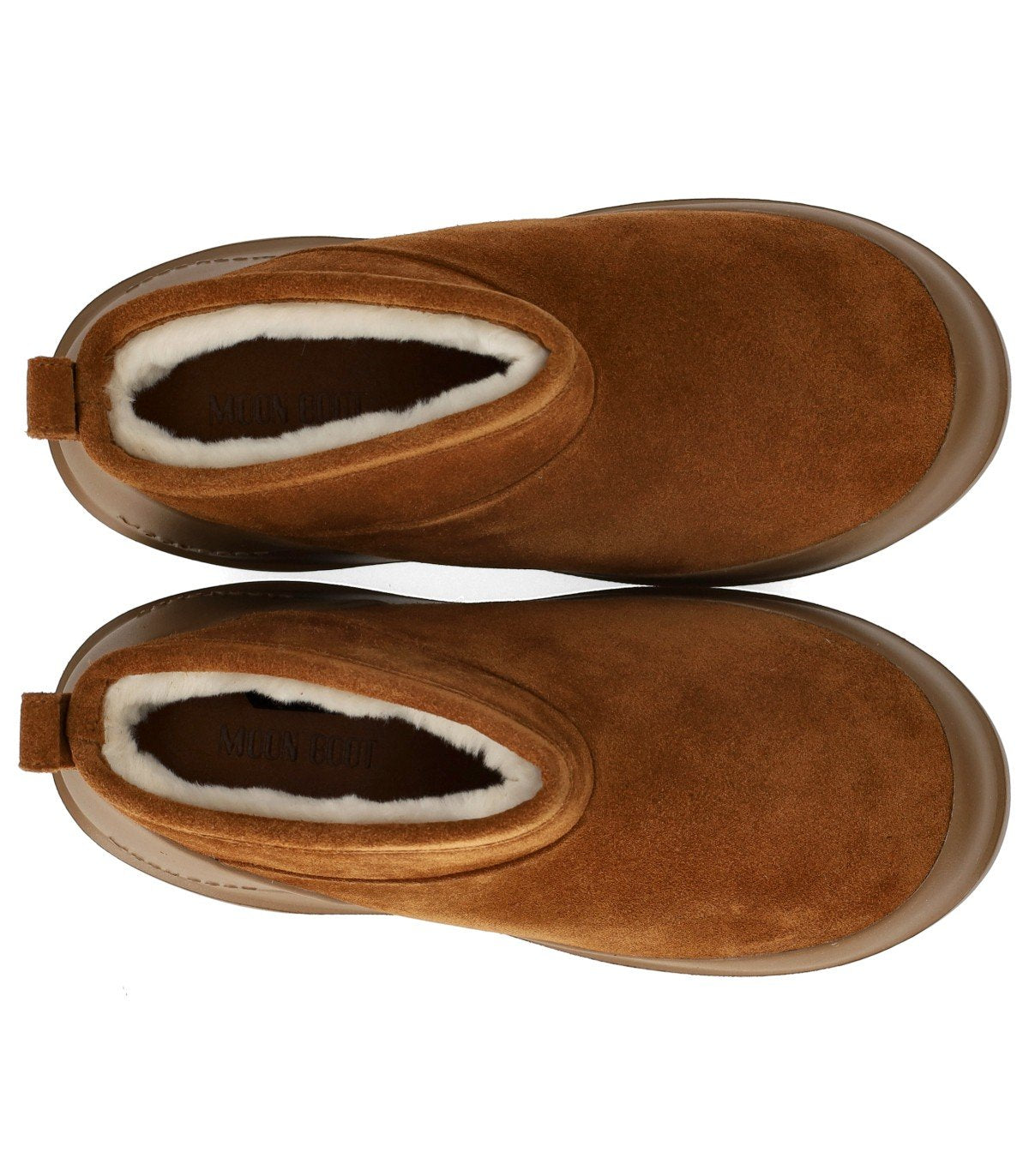 MOON BOOT LUNA LOW COGNAC ANKLE BOOT