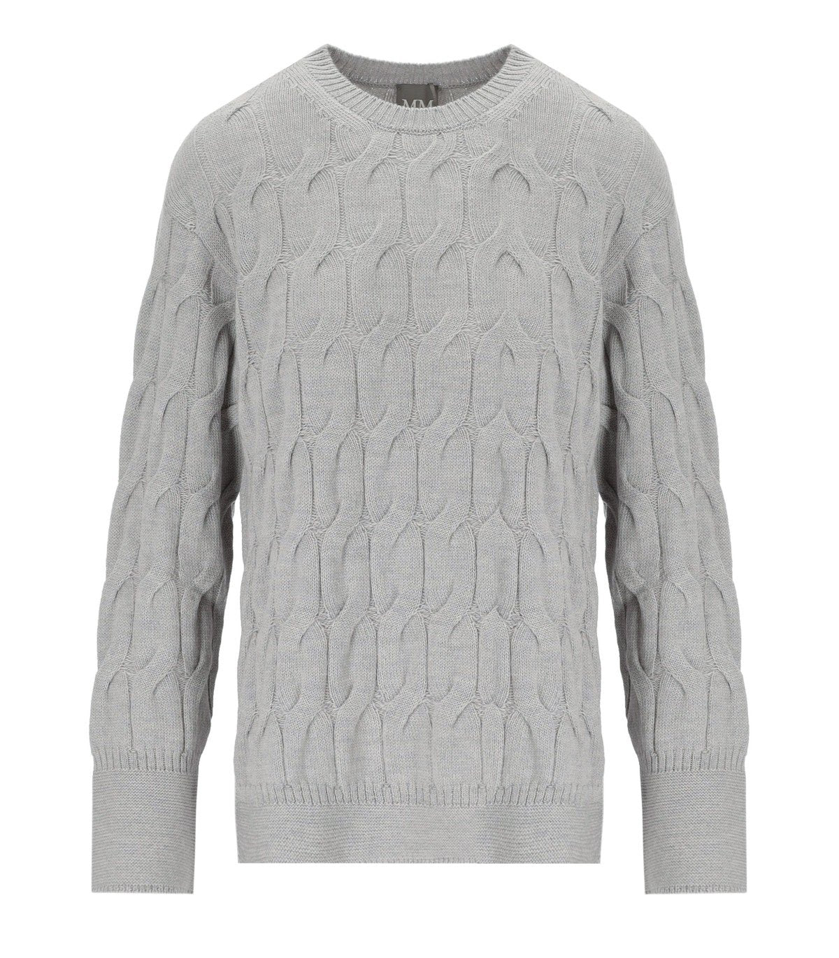 MAGLIONE GIROCOLLO QUID GRIGIO MM MAX MARA