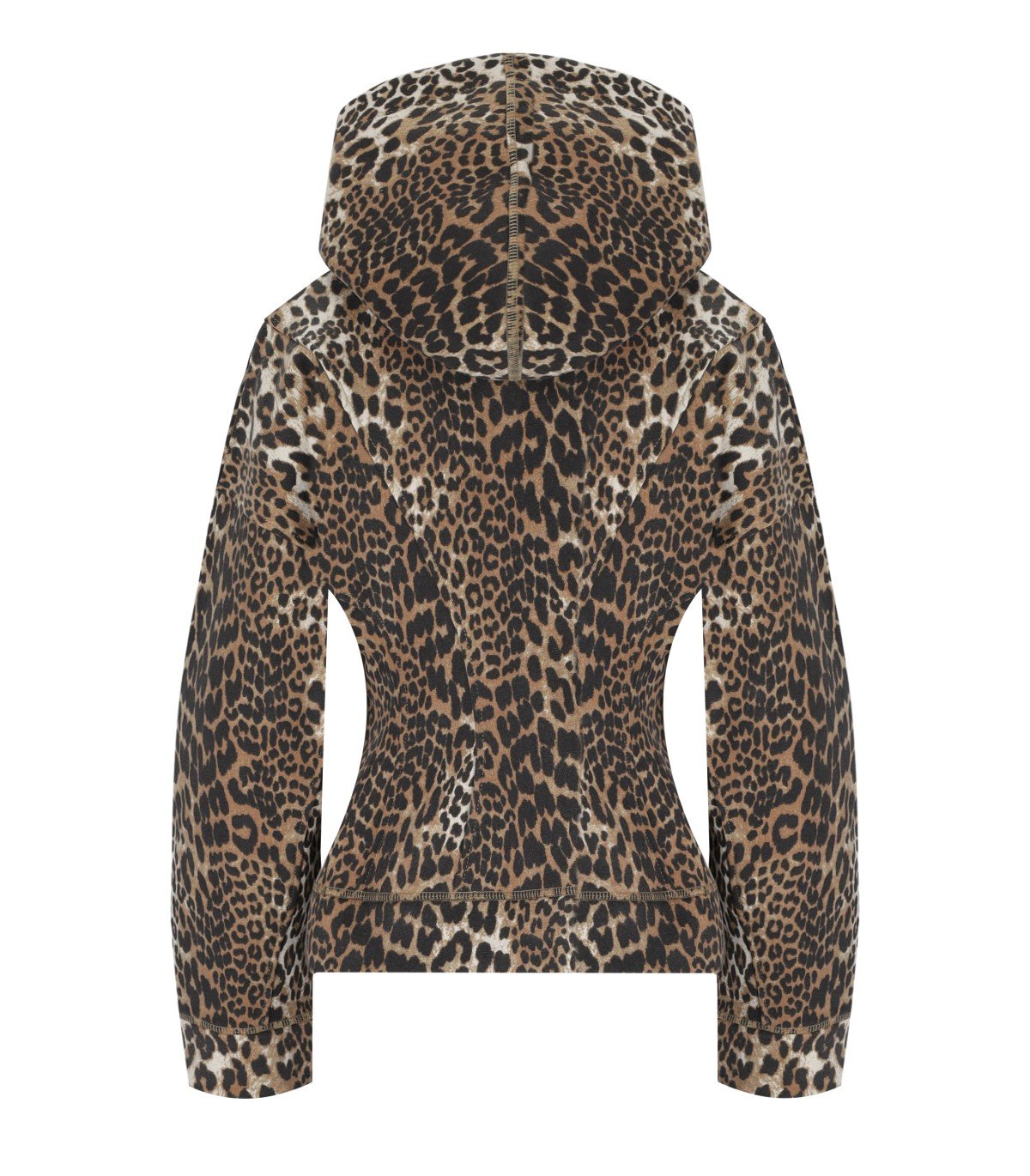 GANNI ANIMALIER HOODIE